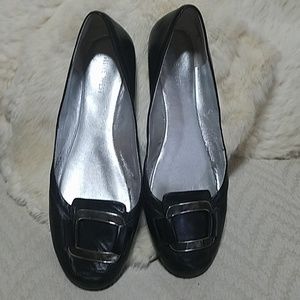 Nine West leather flats